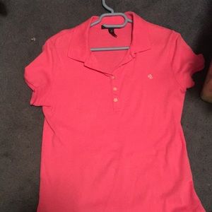 Lauren by Ralph Lauren pink polo